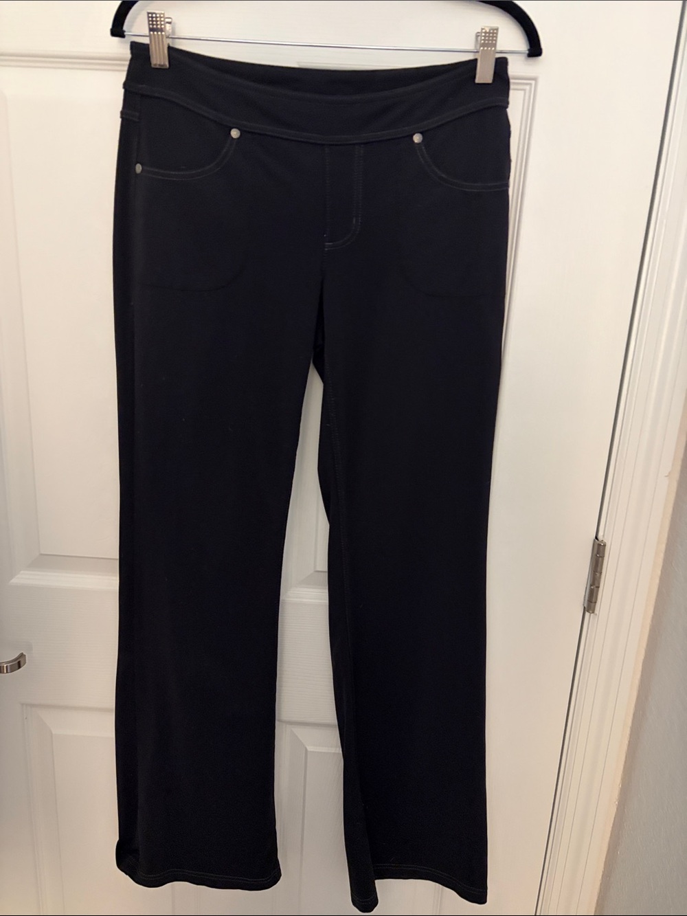 Athleta Black Women's Stretch Ponte Pants